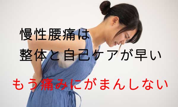 腰痛 整体 慢性腰痛は整体と自己ケアが早い もう痛みにがまんしない 整体さいたま市 さいたま市中浦和 武蔵浦和で女性専用整体院を10年